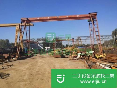 廣東出售二手5噸21.5米上包下花龍門吊