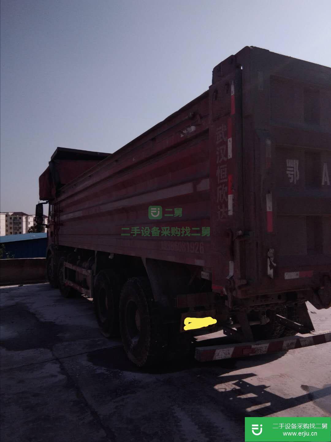 湖北出售二手重汽豪沃自卸車