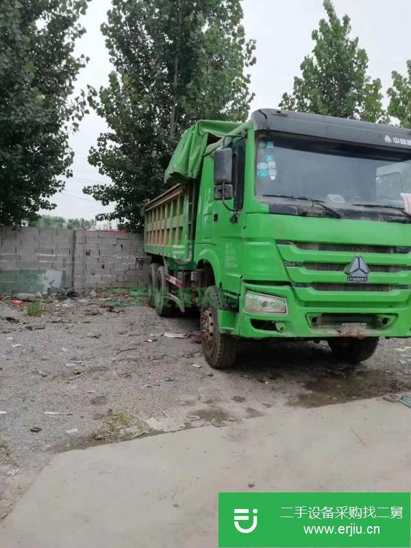 甘肅出售二手國四豪沃工程自卸車