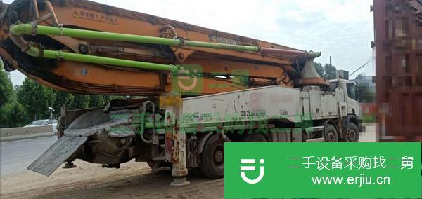 天津出售二手中聯52米泵車