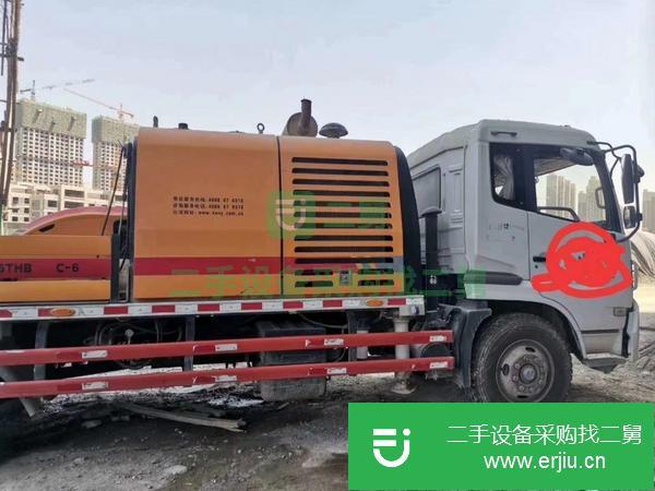 內(nèi)蒙古出售二手三一100.18車載泵