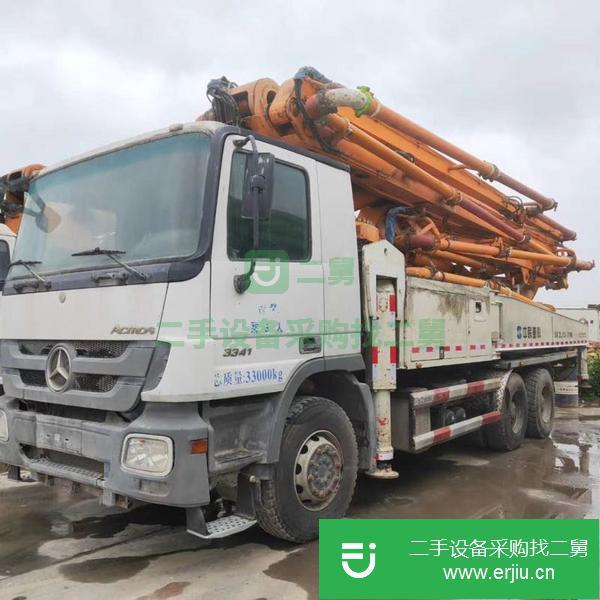陜西出售二手中聯(lián)49米泵車