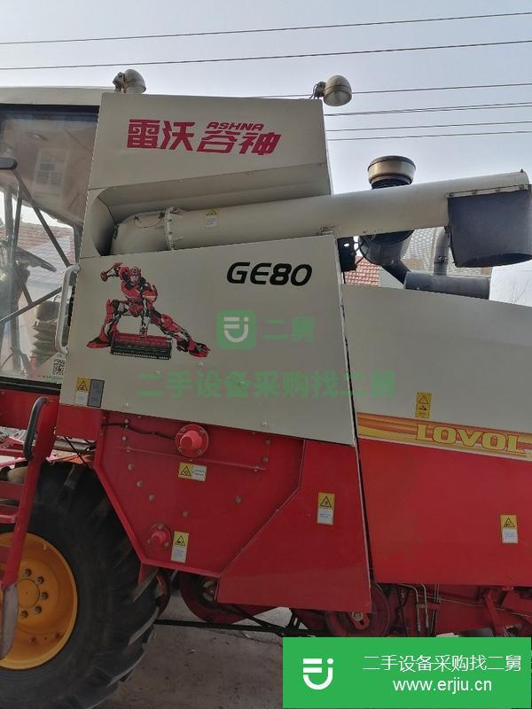 山東出售二手雷沃收割機