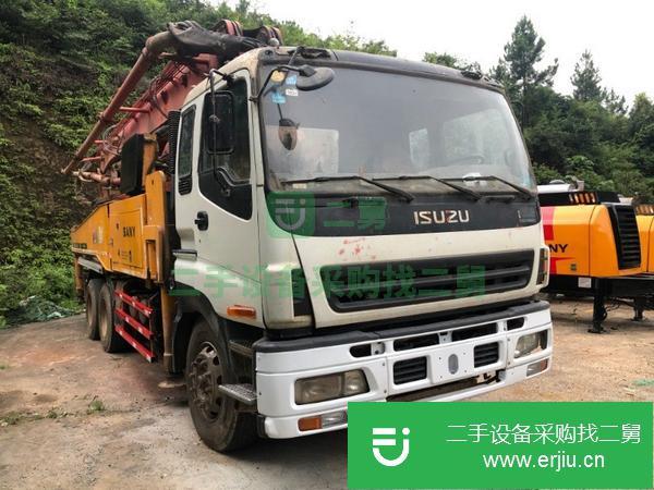 四川出售二手三一40米泵車