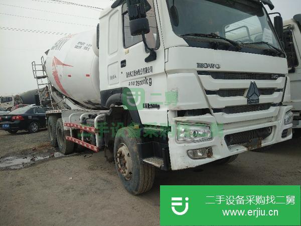 寧夏出售二手陜汽德龍混泥土攪拌車12方