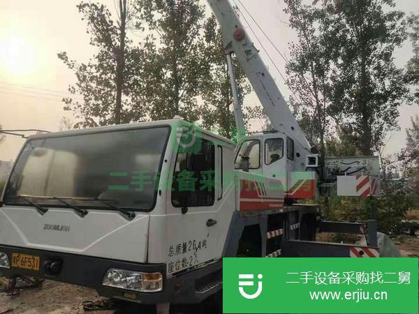 山西出售二手中聯(lián)20噸吊車