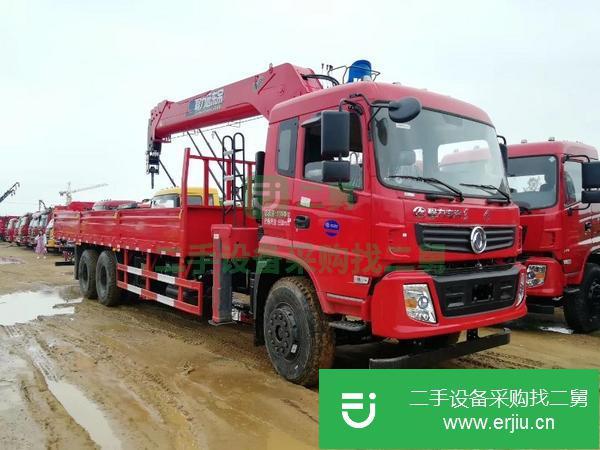 湖北出售二手東風(fēng)后八輪隨車吊
