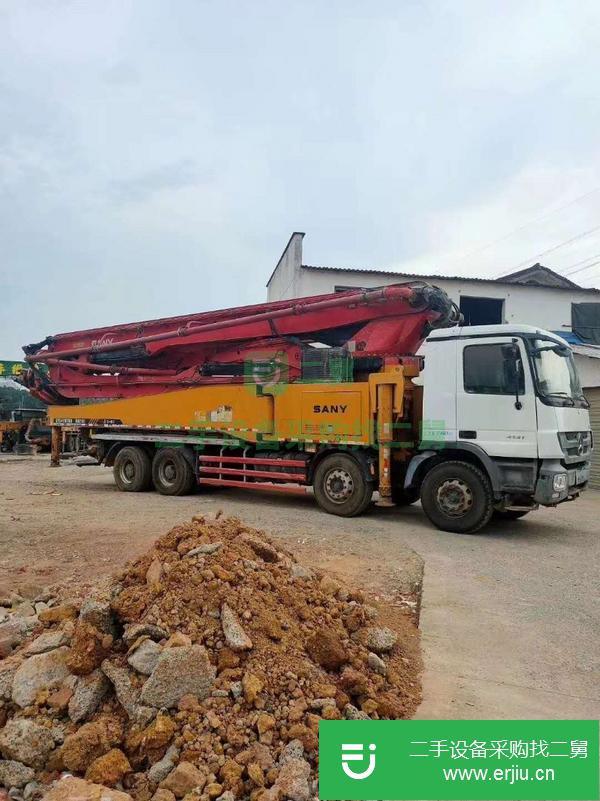 河北出售二手三一56米泵車