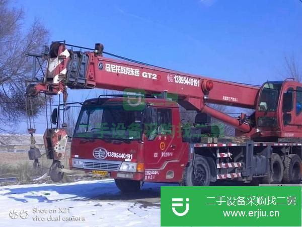 寧夏出售二手東岳重工20G吊車