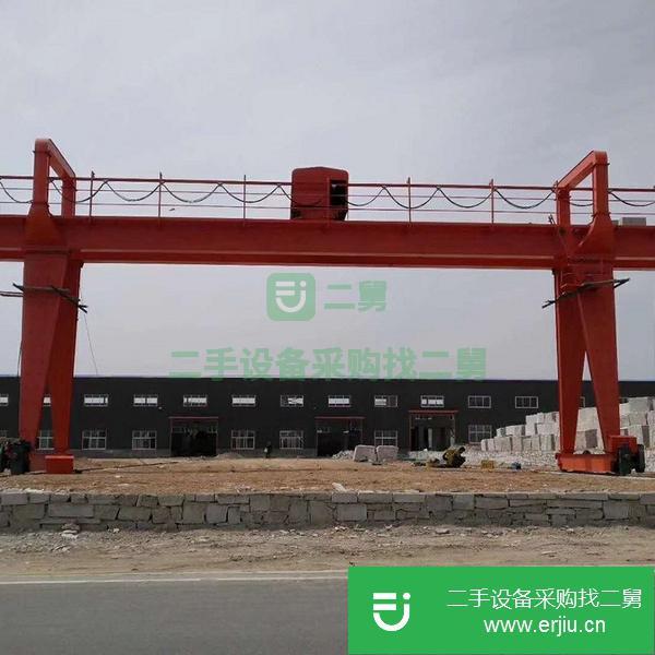 陜西出售二手20t雙主梁龍門吊