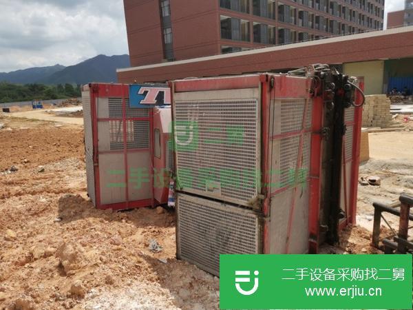 廣東出售二手特威施工電梯