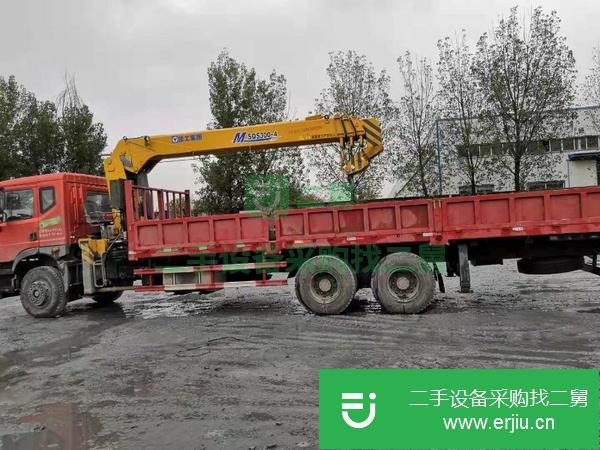 安徽出售二手徐工12噸后八輪隨車吊