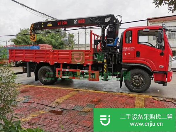 四川出售二手東風暢行8噸隨車吊