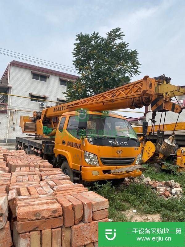 河北出售二手新源重工10噸汽車吊