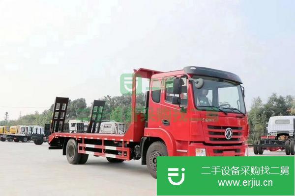 上海出售二手東風錦程國六單橋平板運輸車