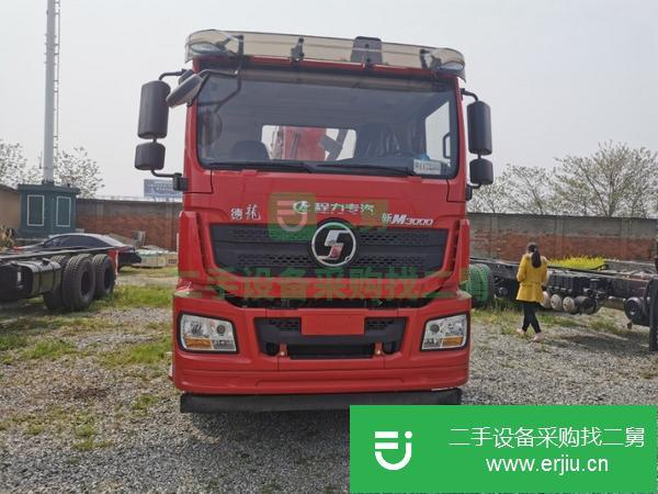 湖北出售二手陜汽德龍隨車吊