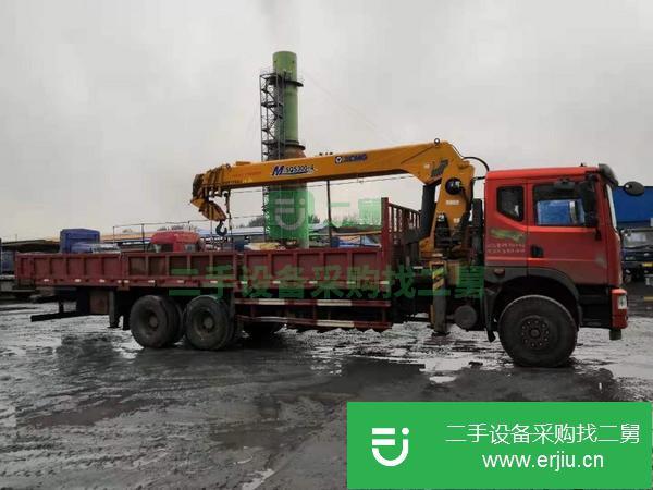 安徽出售二手徐工12噸后八輪隨車吊