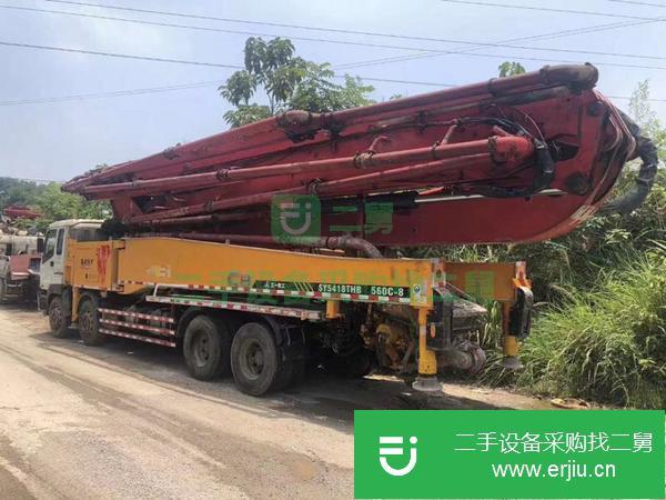 湖南出售二手56米泵車