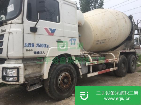 山東出售二手德龍大12方攪拌車
