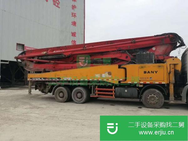江蘇出售二手三一56米泵車