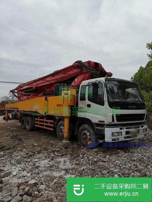 湖南出售二手三一56米泵車