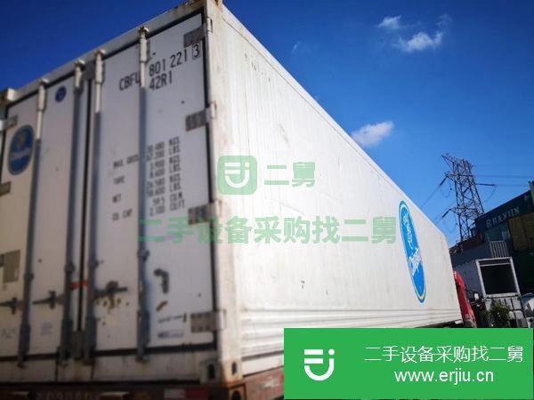 上海出售二手12米冷藏集裝箱