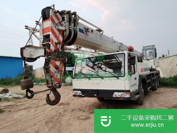 河北出售二手中聯(lián)重科20VF吊車(chē)