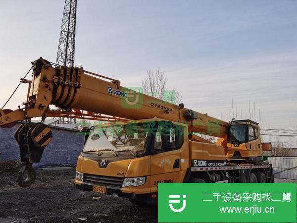 山東出售二手徐工25K5A吊車