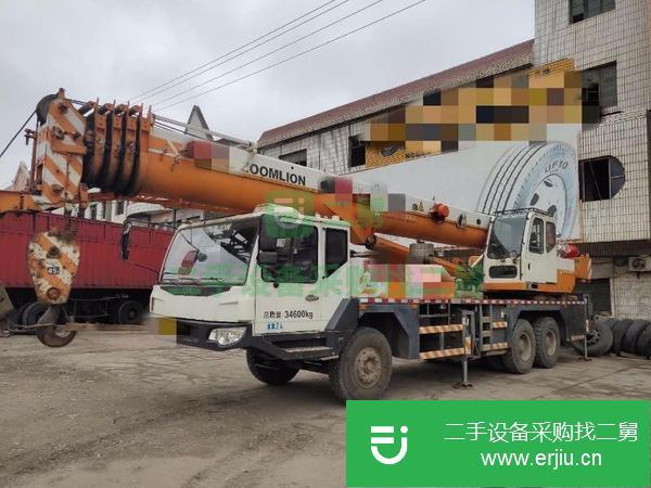 湖北出售二手中聯35v5吊車