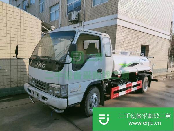 陜西出售二手3噸灑水車