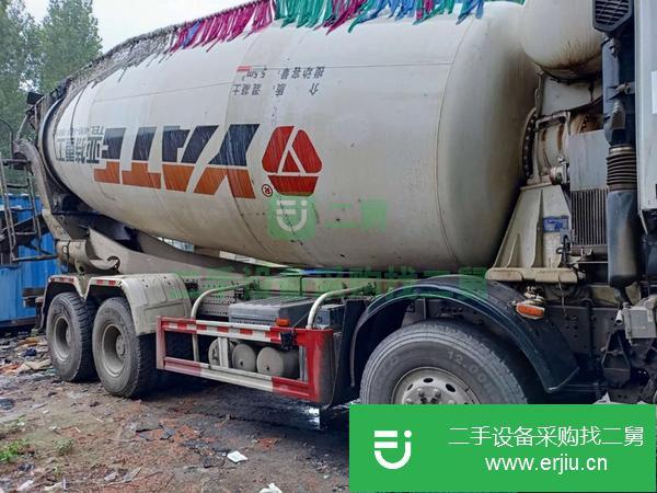 河南出售二手豪沃大20方攪拌車