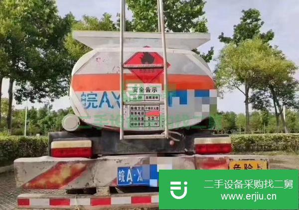安徽出售二手2噸藍牌油罐車