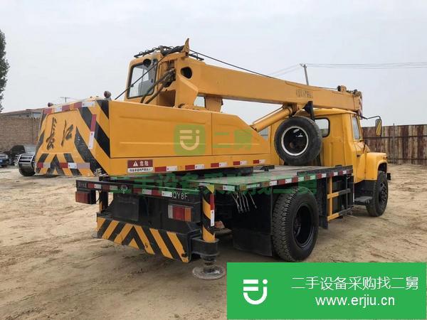 河北出售長江吊車八噸，裸車無手續