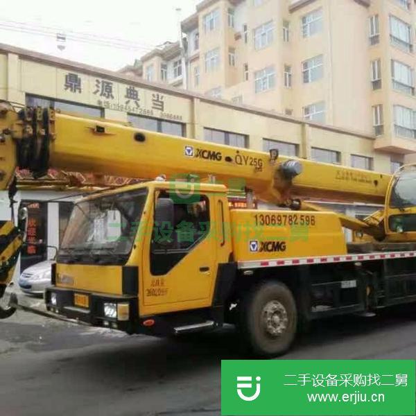 黑龍江出售二手徐工吊車