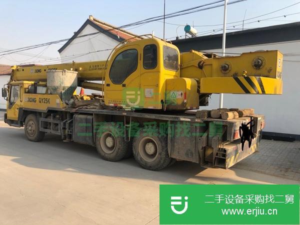 河北出售二手徐工25k汽車吊