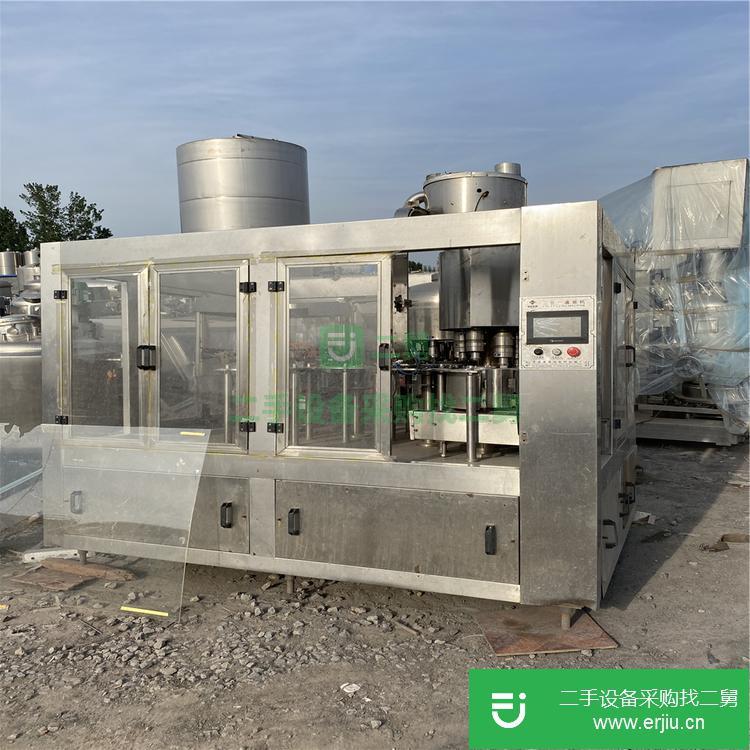 山東出售二手全自動醬料灌裝機