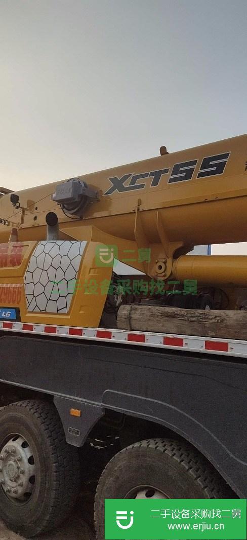 河北出售二手徐工XCT55L6吊車