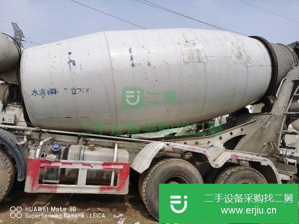 山東出售二手豪沃14方攪拌罐車
