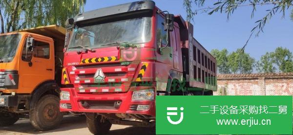 福建出售二手豪沃后八輪自卸車