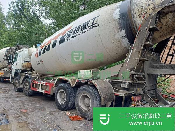 河南出售二手豪沃大20方攪拌車