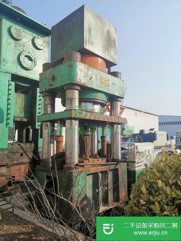 山東出售二手1600噸四柱液壓機