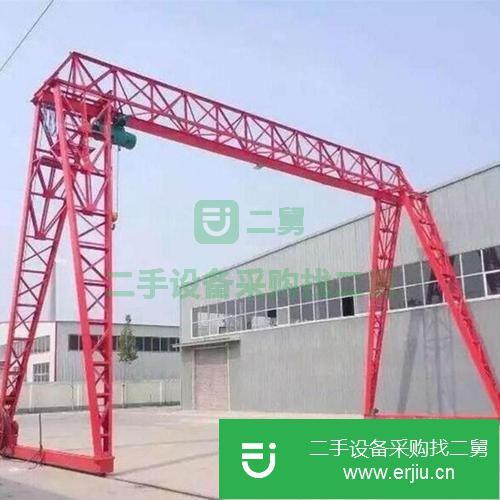 湖北出售二手10噸20米花架式龍門吊