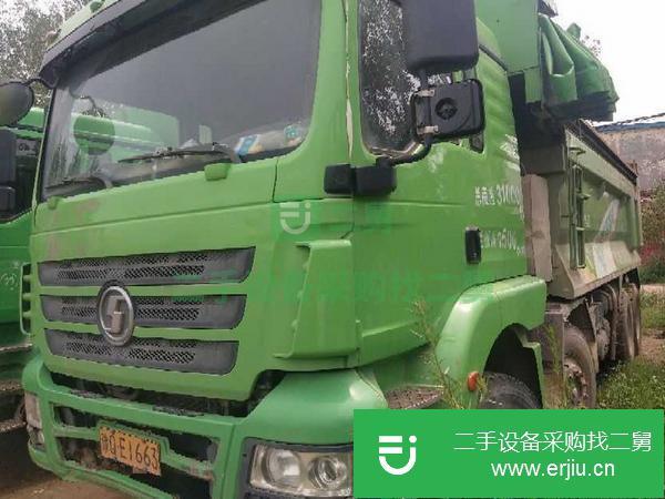 吉林出售二手德龍前四后八環保自卸車