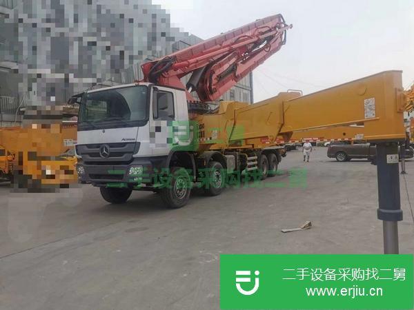 山東出售二手國四徐工60米泵車