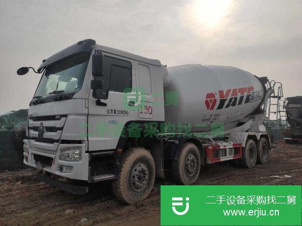 福建出售二手重汽豪沃國五混凝土攪拌車20方