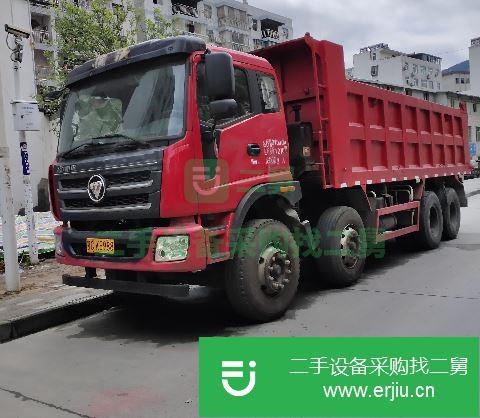 湖北出售二手福田瑞沃前四后八自卸車