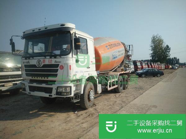 寧夏出售二手陜汽德龍混泥土攪拌車12方