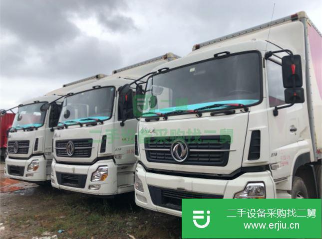 江西出售二手東風天龍廂式貨車