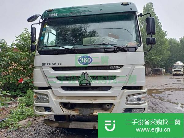 河南出售二手豪沃大20方攪拌車