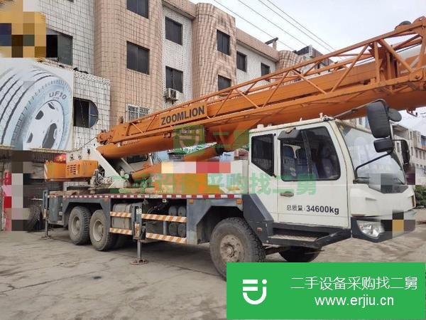 湖北出售二手中聯35v5吊車